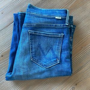Mother High Waisted Runaway jeans